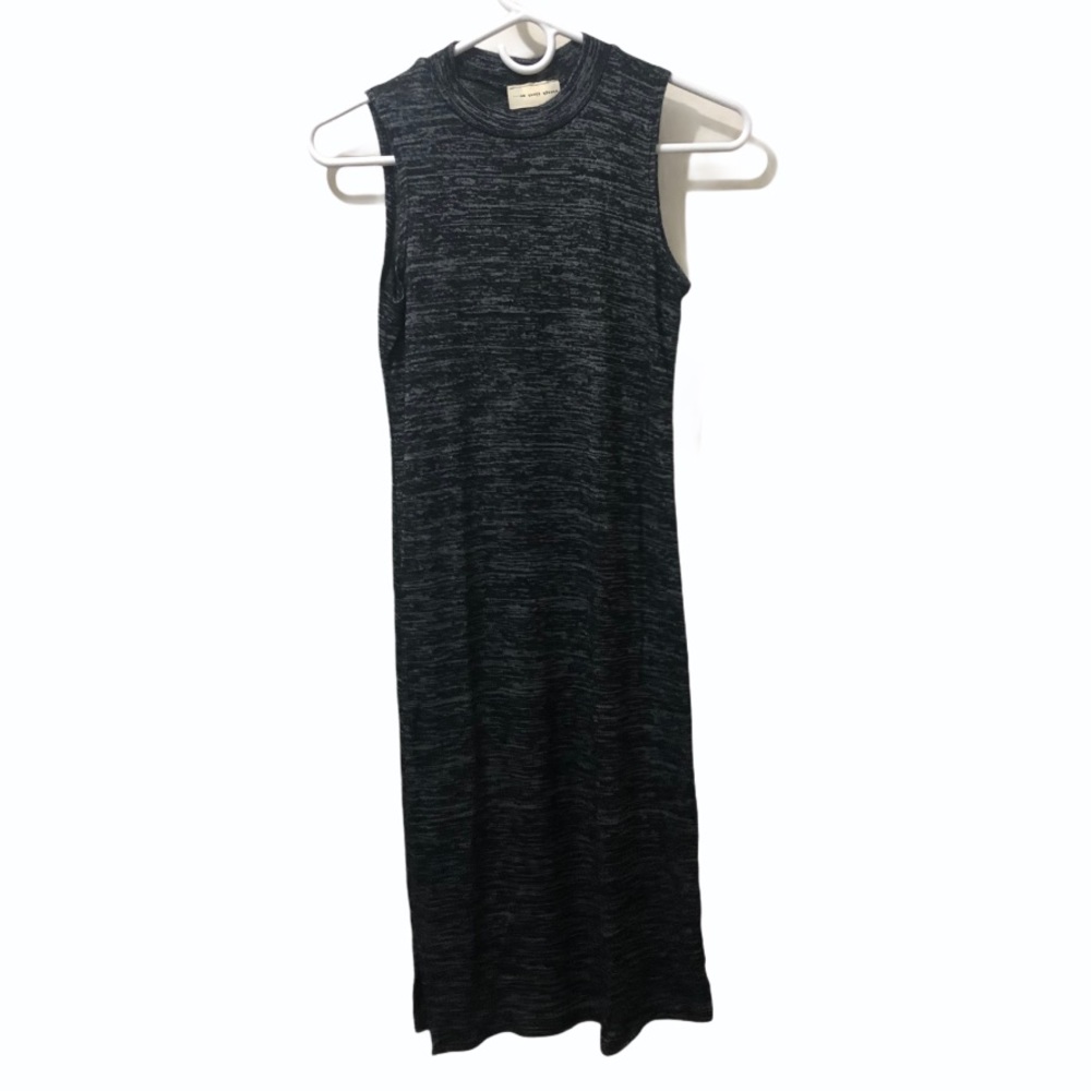 Sleeveless Soft Jersey Midi Dress w/ Side Slits
